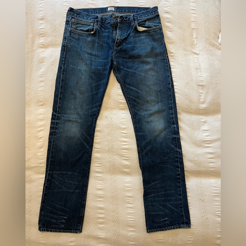 J Crew 484 Slim Jean 33 W x 32 L